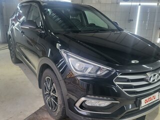 2016 Hyundai Santa Fe III Рестайлинг, чёрный, 1800000 рублей, вид 2
