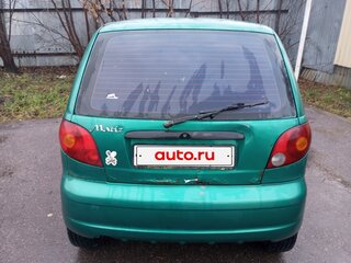 2004 Daewoo Matiz I Рестайлинг, зелёный, 119000 рублей, вид 4