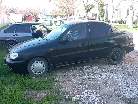 2008 Chevrolet Lanos I, чёрный, 320000 рублей