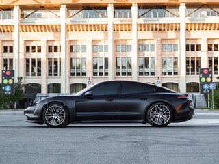 2021 Porsche Taycan I, чёрный, 7900000 рублей, вид 5