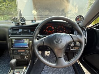 1999 Toyota Mark II VIII (X100), белый, 1850000 рублей, вид 4