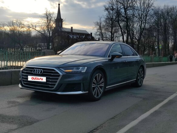 2019 Audi A8 50 TDI IV (D5), серый