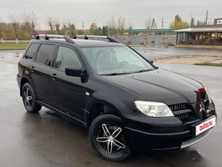 2008 Mitsubishi Outlander I, чёрный, 800000 рублей, вид 2