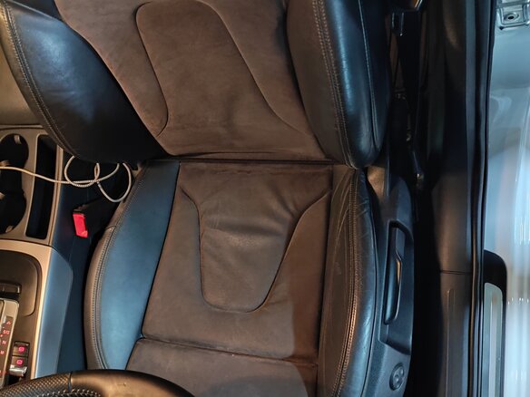2012 Audi A4 IV (B8) Рестайлинг, белый, 1300000 рублей - вид 13