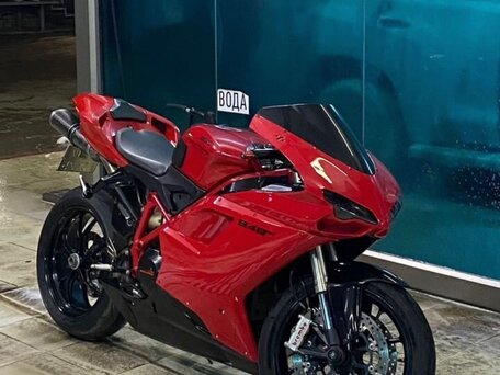 2011 Ducati 848, красный, 630000 рублей, вид 4