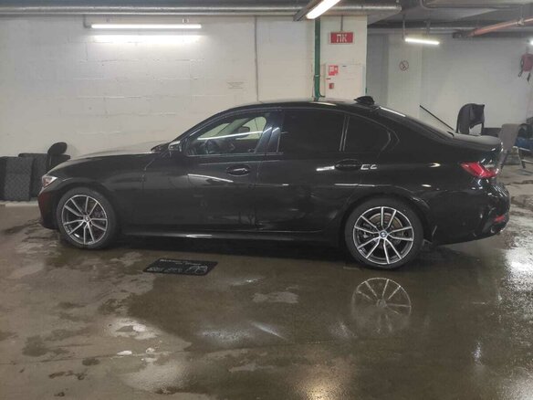 2020 BMW 3 серии 318d VII (G2x), чёрный, 3000000 рублей - вид 6
