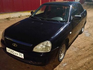 2008 Lada (ВАЗ) Priora I, чёрный, 260000 рублей, вид 1