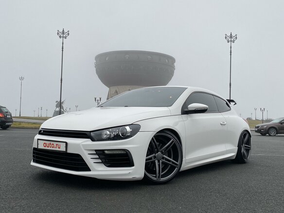 2011 Volkswagen Scirocco III, белый