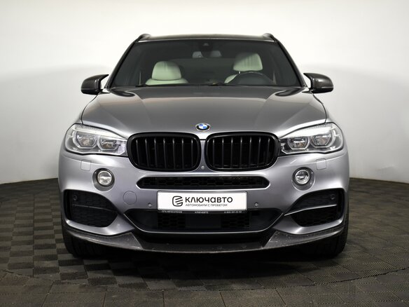 2017 BMW X5 M50d III (F15), синий - вид 1