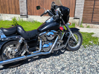 2000 Kawasaki VN1500 Vulcan, чёрный, 495000 рублей, вид 2