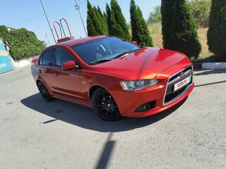 2007 Mitsubishi Lancer X, красный, 840000 рублей, вид 4