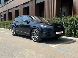 2017 Audi Q7 II (4M), синий, 4400000 рублей, вид 1