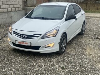 2015 Hyundai Solaris I Рестайлинг, белый, 785000 рублей, вид 5