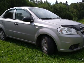 2009 Chevrolet Aveo I Рестайлинг, серебристый, 450000 рублей, вид 3