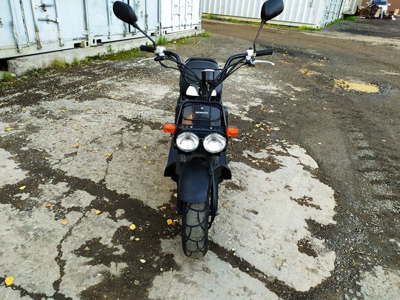 2007 Honda Zoomer, чёрный - вид 2
