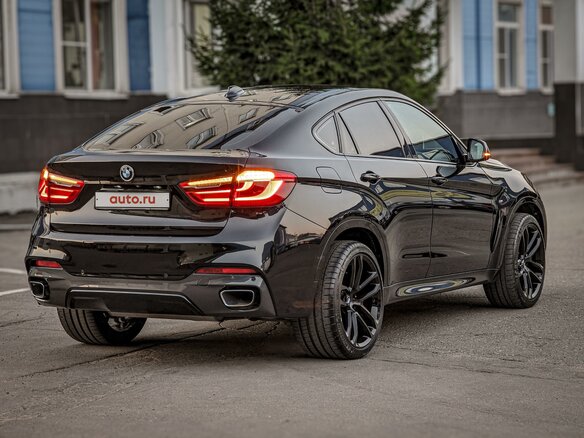 2018 BMW X6 30d II (F16), чёрный, 6100000 рублей - вид 6