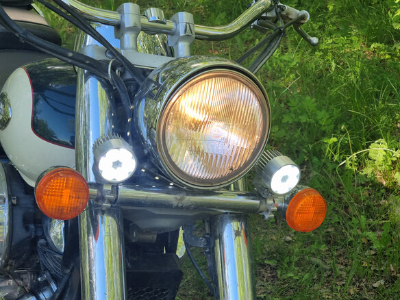 1997 Honda Shadow 400, бежевый, 230000 рублей - вид 4