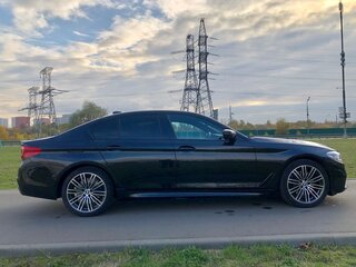 2020 BMW 5 серии 530d xDrive VII (G30/G31/G38), чёрный, 4900000 рублей, вид 4