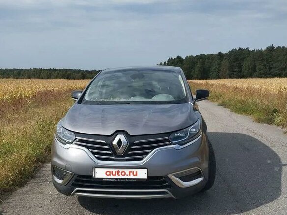 2016 Renault Espace V, серый, 1550000 рублей