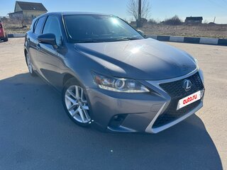 2014 Lexus CT 200h I Рестайлинг, серый, 1670000 рублей, вид 3