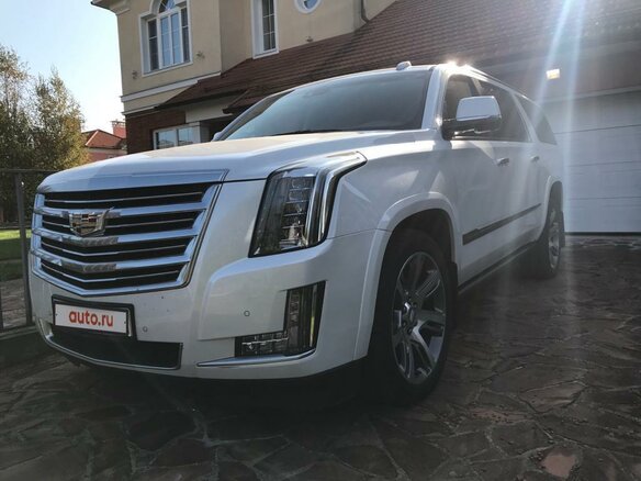 2016 Cadillac Escalade ESV IV, белый - вид 11