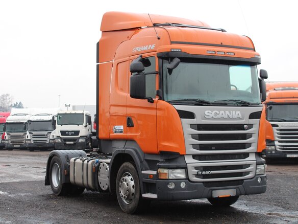 2017 Scania R-Series, оранжевый