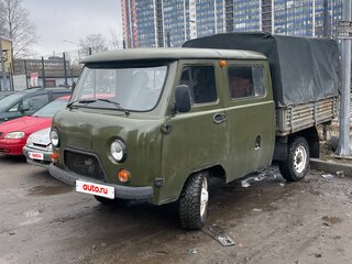 2015 УАЗ Профи (двухрядная кабина), зелёный, 550000 рублей, вид 2