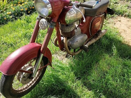 1963 Jawa 250, красный, 185000 рублей, вид 5