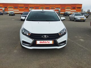 2019 Lada (ВАЗ) Vesta I, белый, 1050000 рублей, вид 1