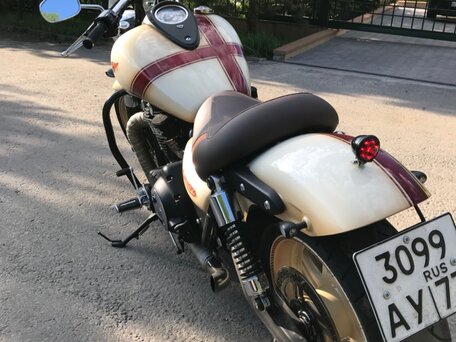 2013 Triumph Thunderbird Storm, бежевый, 1300000 рублей, вид 5