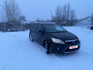 2008 Ford Focus II Рестайлинг, чёрный, 625000 рублей, вид 3