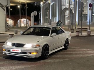1997 Toyota Mark II VIII (X100), серый, 750000 рублей, вид 1