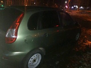 2011 Lada (ВАЗ) Kalina I, зелёный, 310000 рублей, вид 2