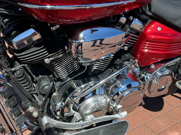 2007 Yamaha XV 1900, красный, 725937 рублей - вид 12