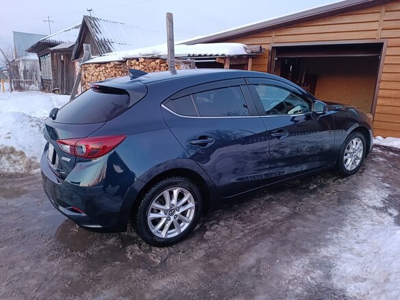 2018 Mazda Axela III Рестайлинг, синий, 1450000 рублей - вид 5