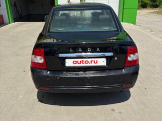 2013 Lada (ВАЗ) Priora I Рестайлинг, чёрный, 270000 рублей, вид 4