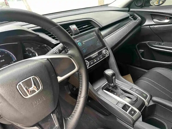 2020 Honda Civic X Рестайлинг, белый, 1210000 рублей - вид 9