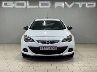 2014 Opel Astra GTC J Рестайлинг, белый, 880000 рублей, вид 2