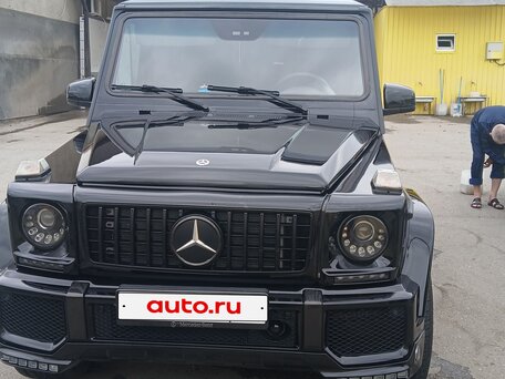 2002 Mercedes-Benz G-Класс 400 II (W463), чёрный, 3000000 рублей, вид 2