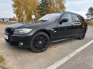 2010 BMW 3 серии 318d V (E90/E91/E92/E93) Рестайлинг, чёрный, 1150000 рублей, вид 2