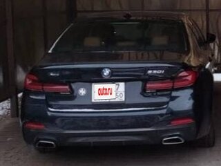 2021 BMW 5 серии Long 530Li xDrive VII (G30/G31/G38) Рестайлинг, чёрный, 5500000 рублей, вид 2