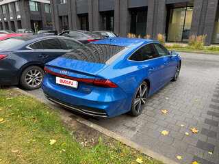 2022 Audi A7 40 TDI II (4K), синий, 5600000 рублей, вид 5
