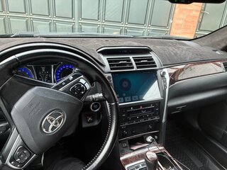 2016 Toyota Camry VII (XV50) Рестайлинг, чёрный, 1800000 рублей, вид 5