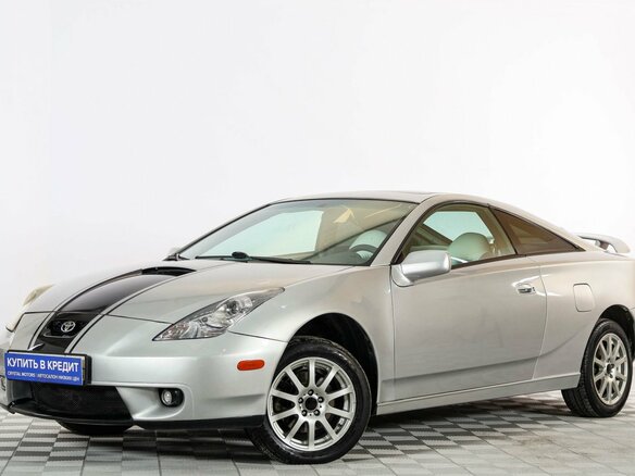 2001 Toyota Celica VII (T230), серебристый, 849000 рублей - вид 2