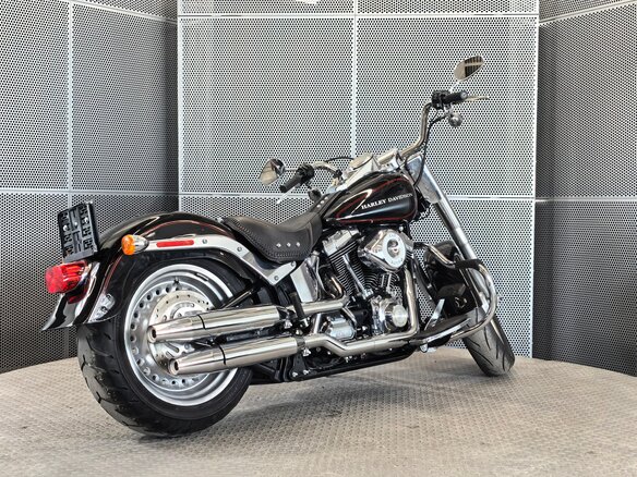2006 Harley-Davidson Fat Boy, чёрный, 869000 рублей - вид 7