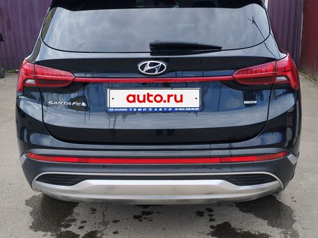 2021 Hyundai Santa Fe IV Рестайлинг, чёрный, 3500000 рублей, вид 2