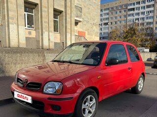 2000 Nissan Micra II (K11), красный, 140000 рублей, вид 1