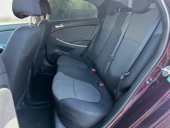 2012 Hyundai Solaris I, фиолетовый - вид 10