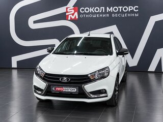 2019 Lada (ВАЗ) Vesta I, белый, 999900 рублей, вид 4