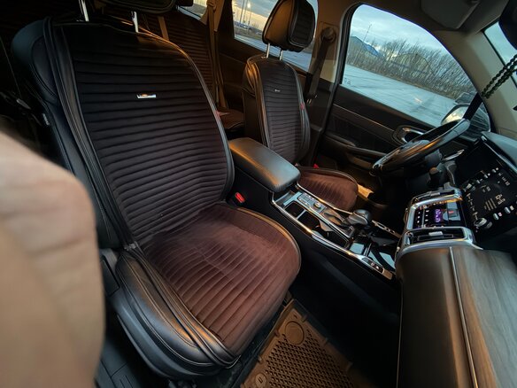 2023 Kia Sorento IV, чёрный, 3950000 рублей - вид 9